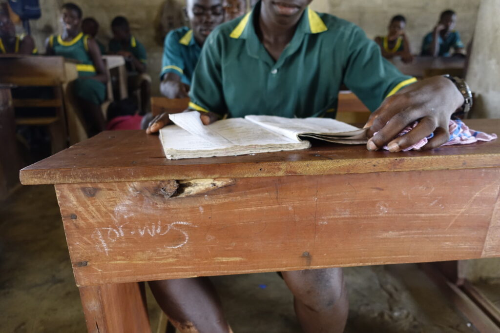 From a life of work, afraid of drowning, to a hopeful future in school